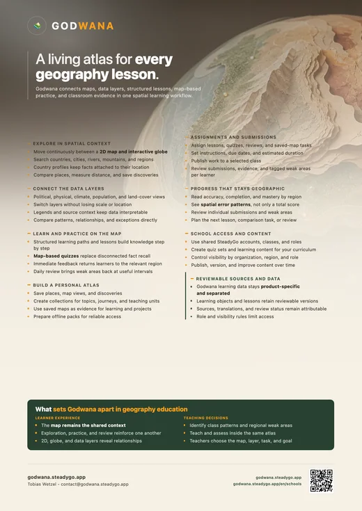 Godwana school flyer