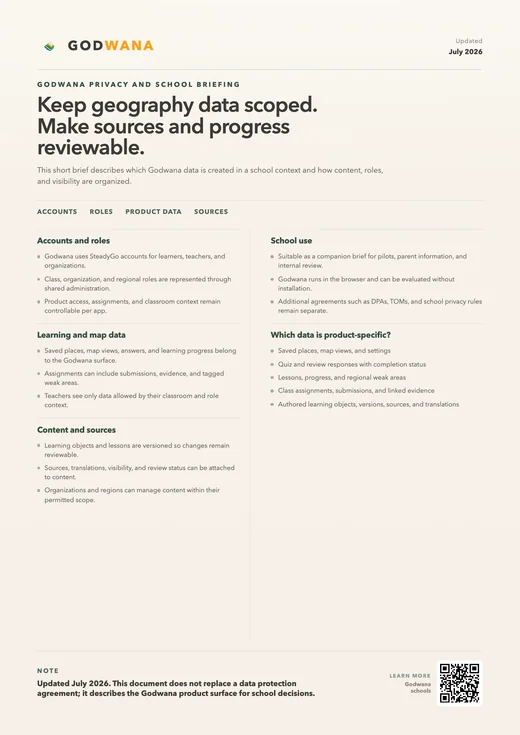 Governance and privacy brief